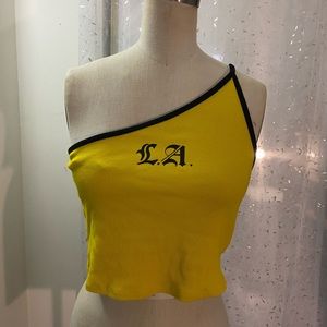 LA crop top